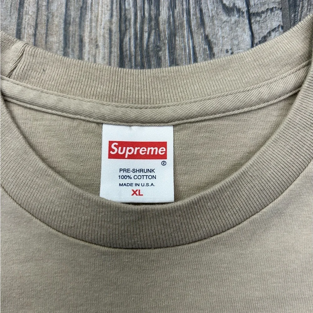 🔥🔥 SUPREME x  Key West Florida Tan Graphic Tee Men Size XL - RARE Colab -  EUC